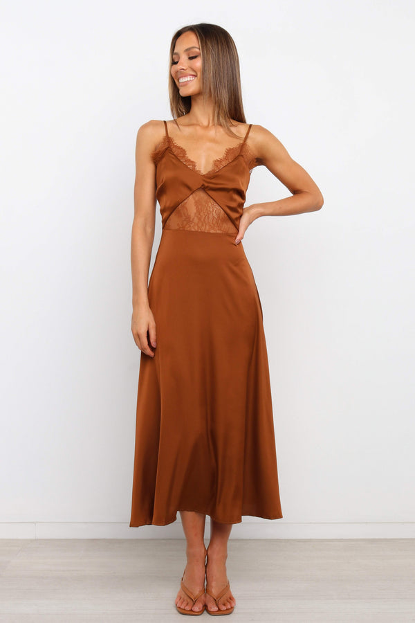 DRESSES Ariel Dress - Rust