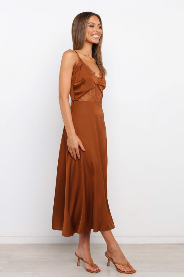 DRESSES Ariel Dress - Rust