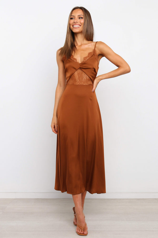 DRESSES Ariel Dress - Rust