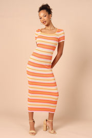 DRESSES @Bardotte Maxi Dress - Pink (waiting on bulk)