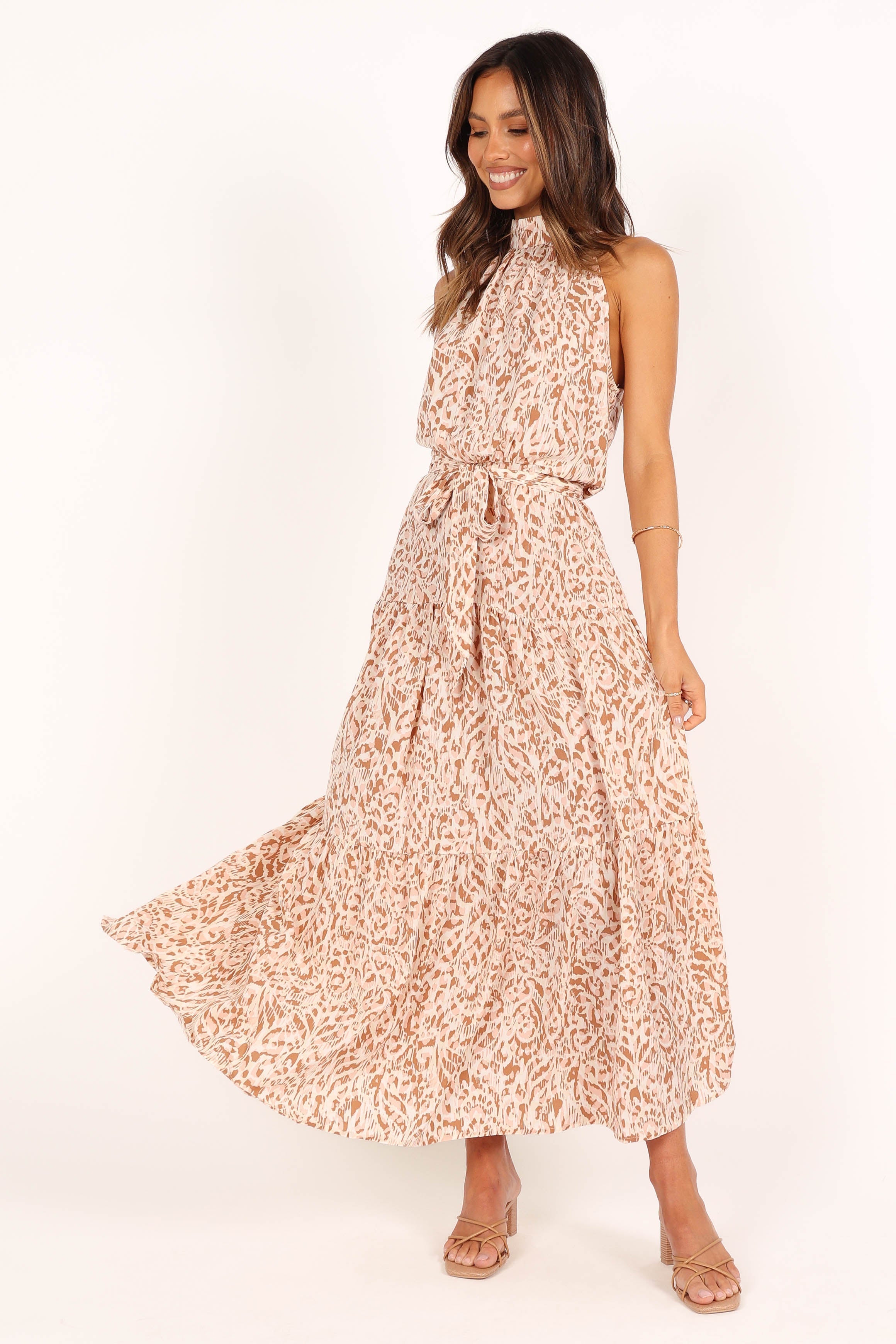 DRESSES @Bindi Maxi Dress - Animal Print