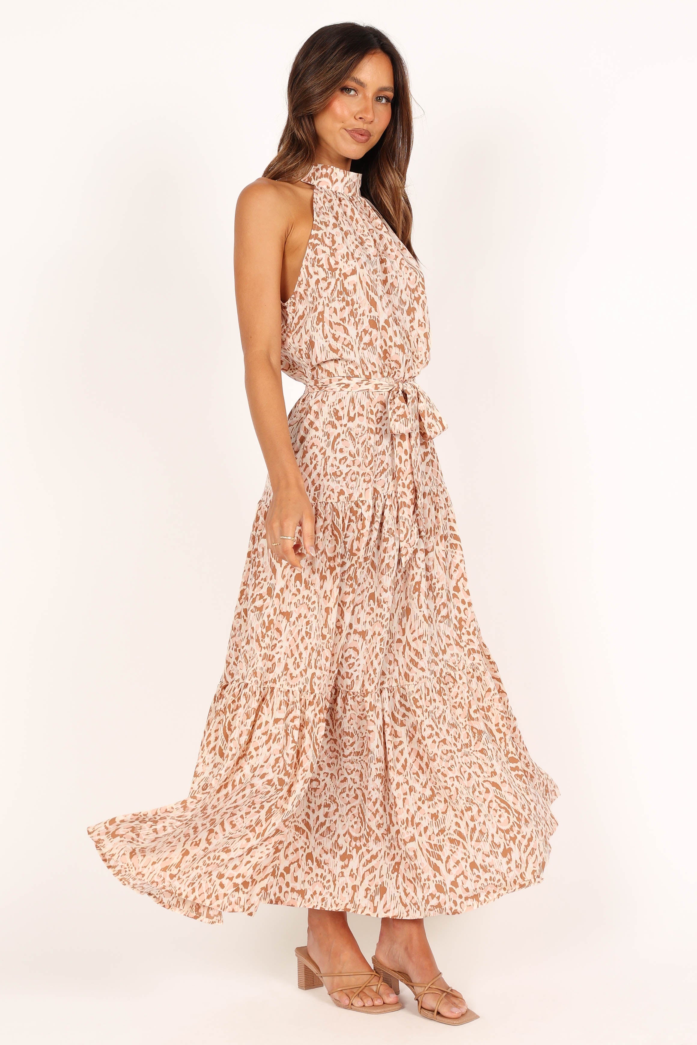 DRESSES @Bindi Maxi Dress - Animal Print