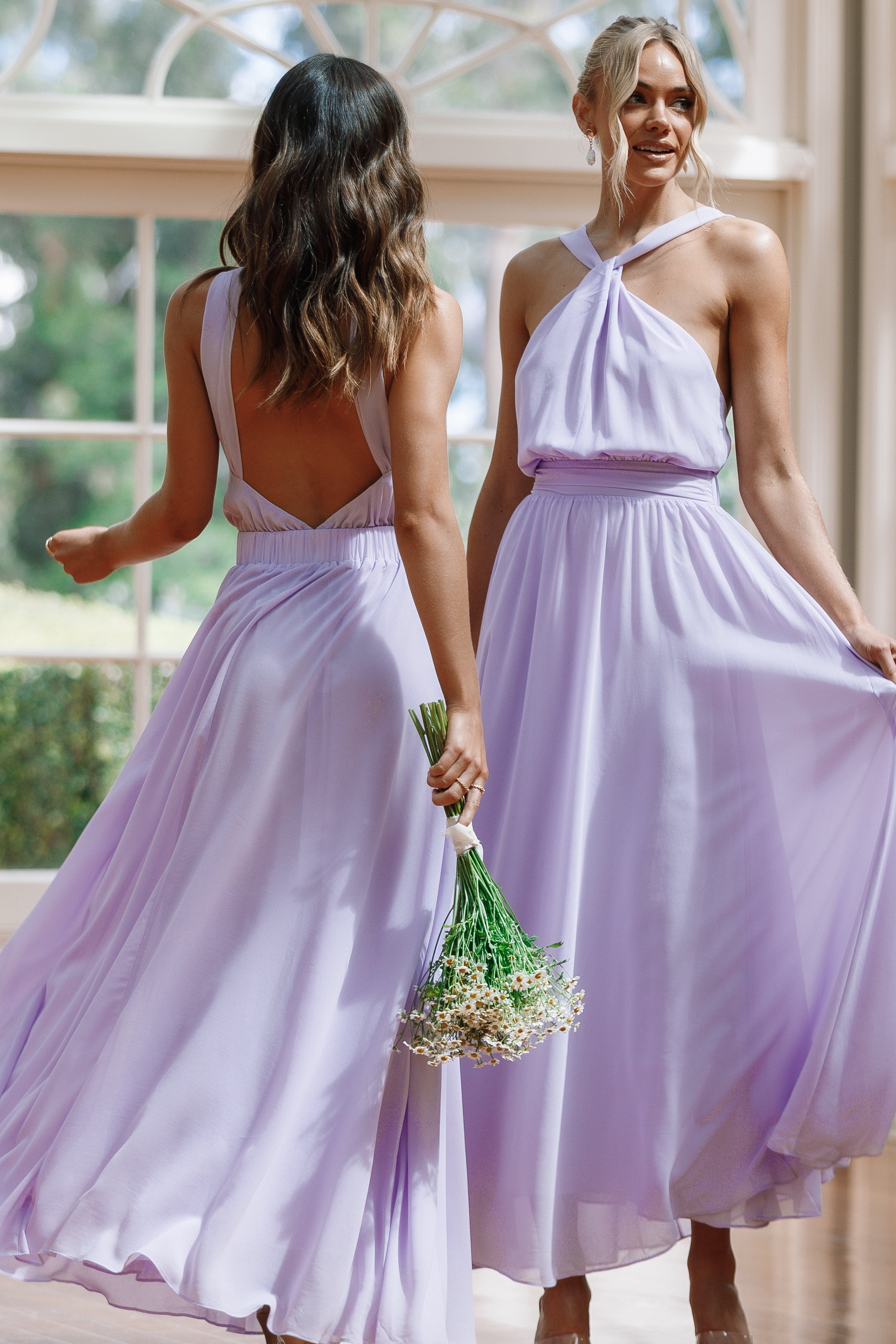 Lavender store long dresses