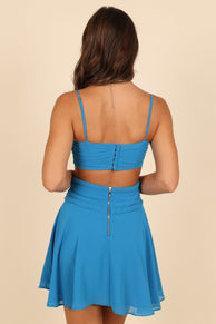 DRESSES @Brady Mini Dress - Azure (waiting on bulk)