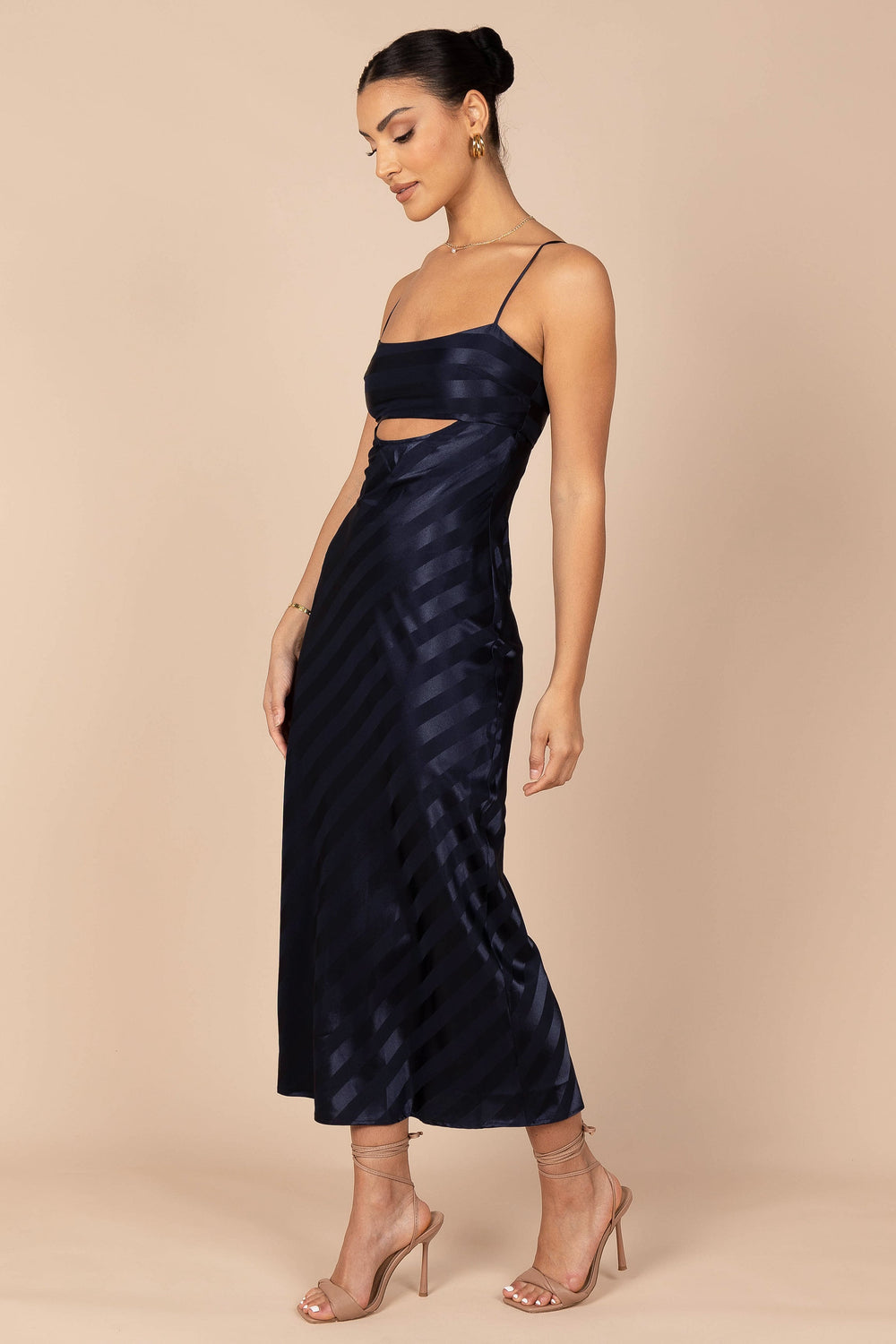 DRESSES @Braxton Slip Dress - Navy