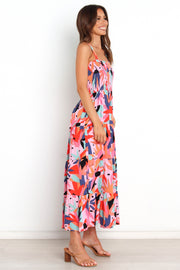 DRESSES @Celina Dress - Pink Multi (waiting on bulk)