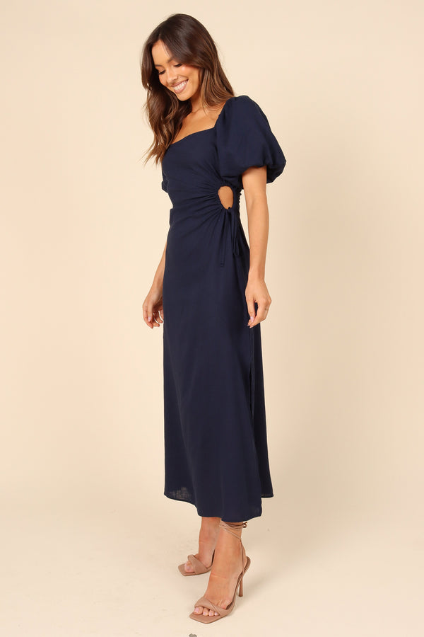 DRESSES Chloe Cut Out Dress - Navy