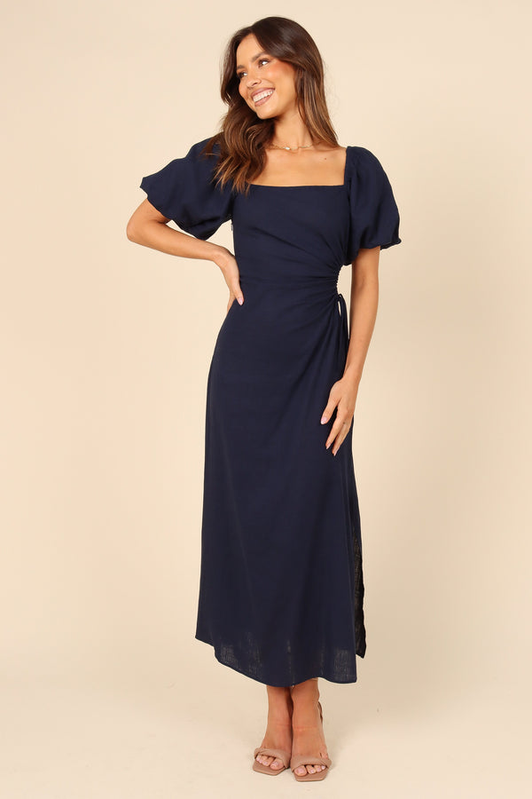 DRESSES Chloe Cut Out Dress - Navy