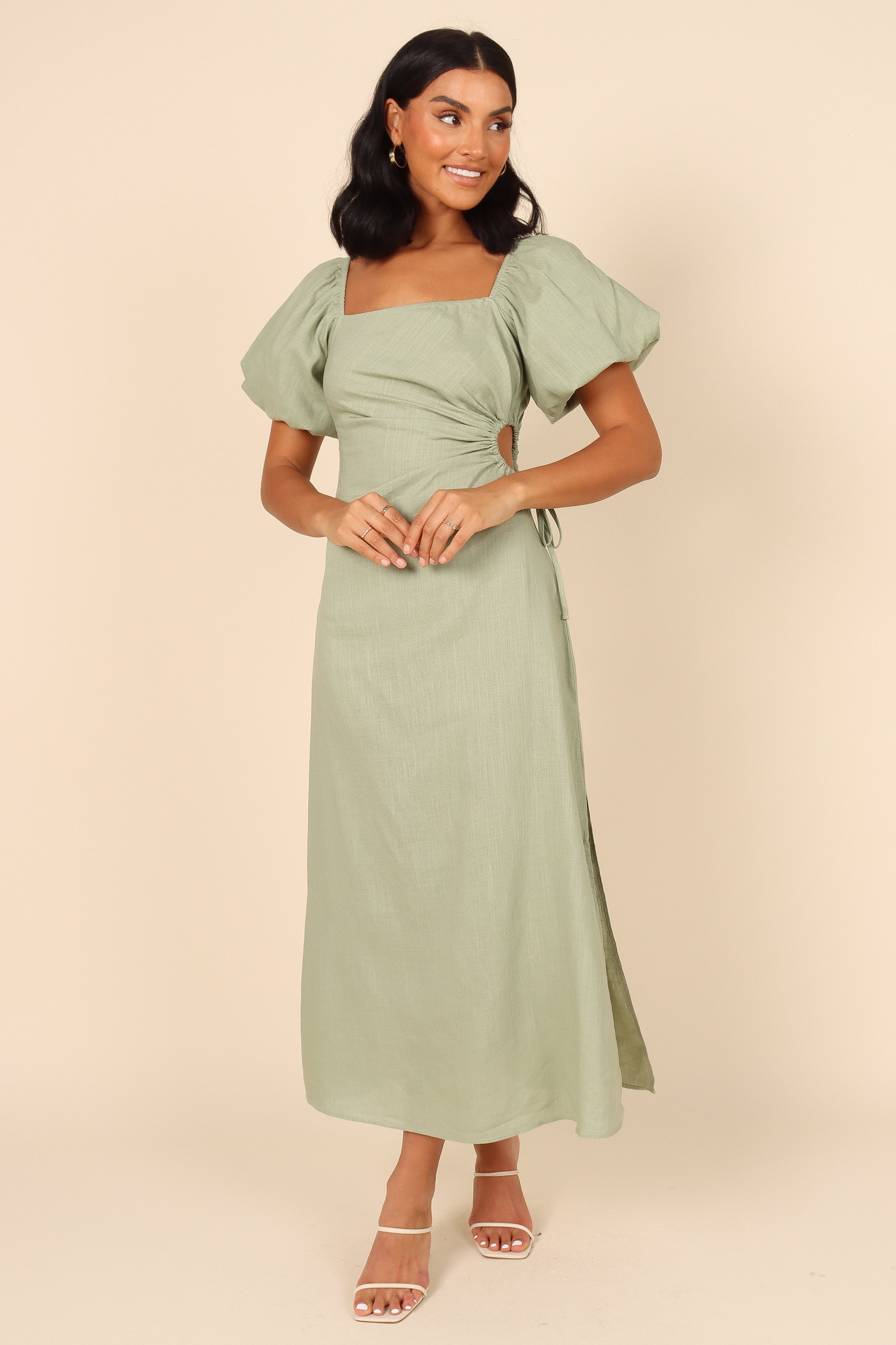 DRESSES Chloe Cut Out Dress - Sage