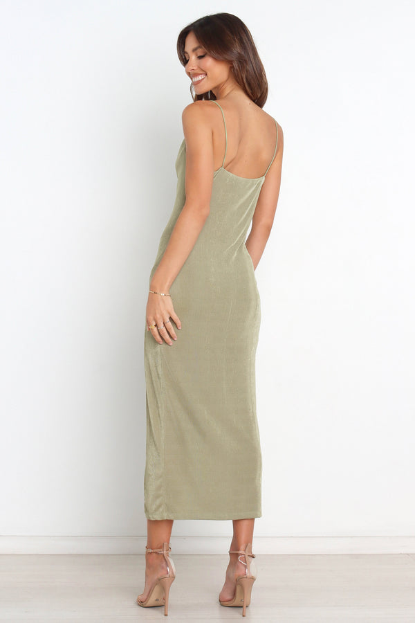 DRESSES @Diani Dress - Olive