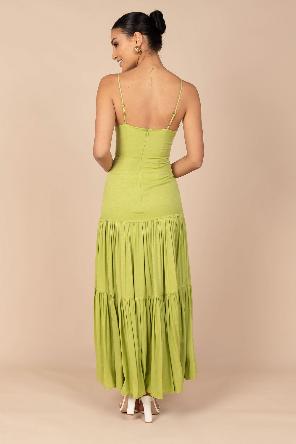 Dixie Maxi Dress Green Petal & Pup