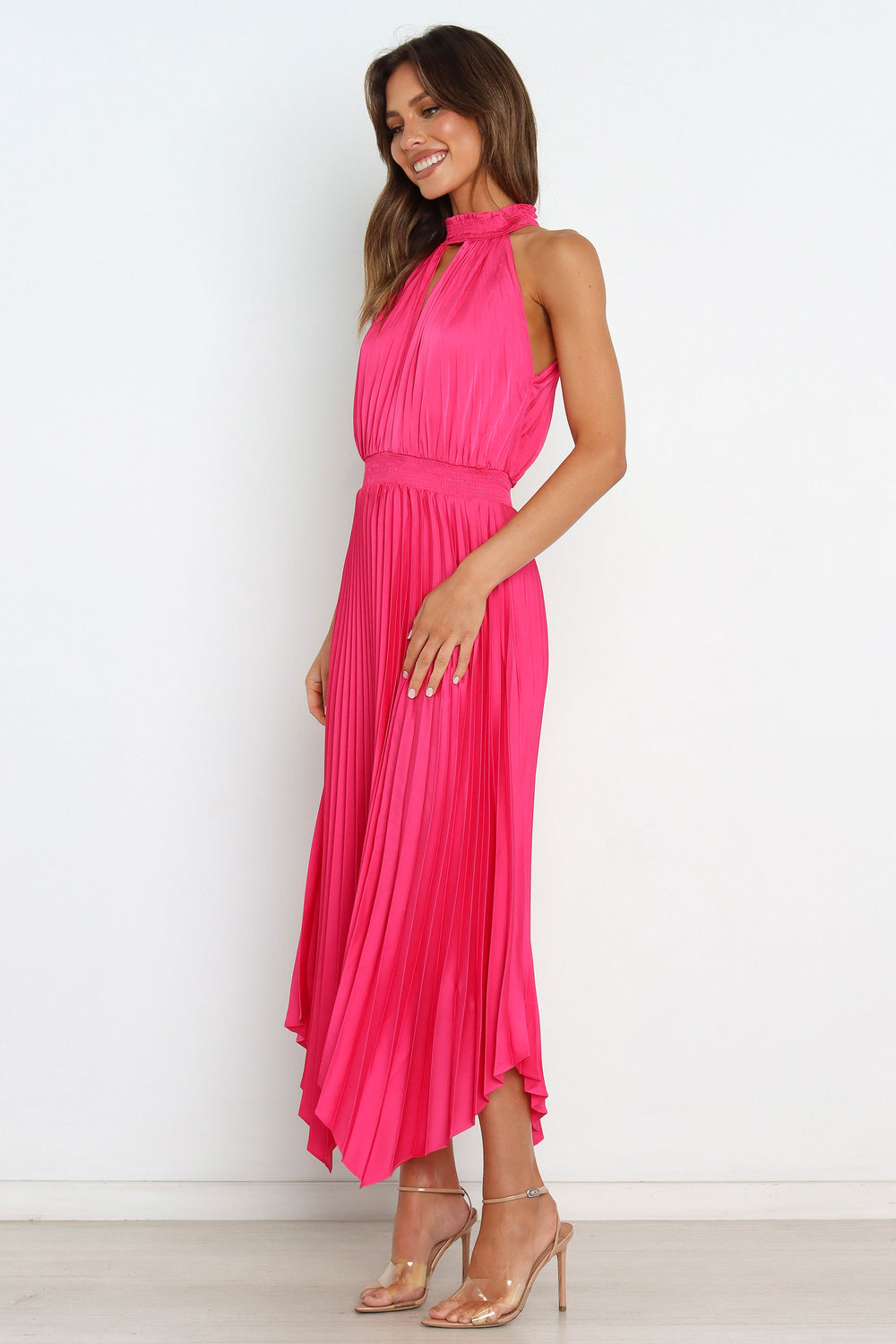 Shop Formal Dress - Dominique Dress - Pink fourth image