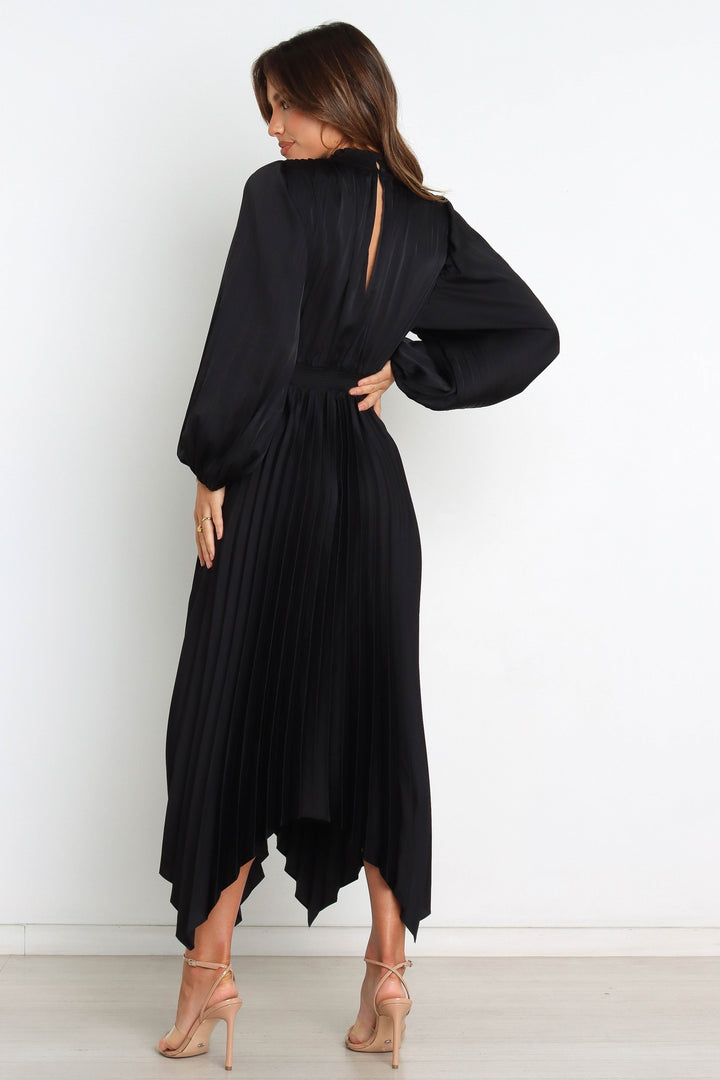 Collective Dress - Eloise Dress - Black fourth image