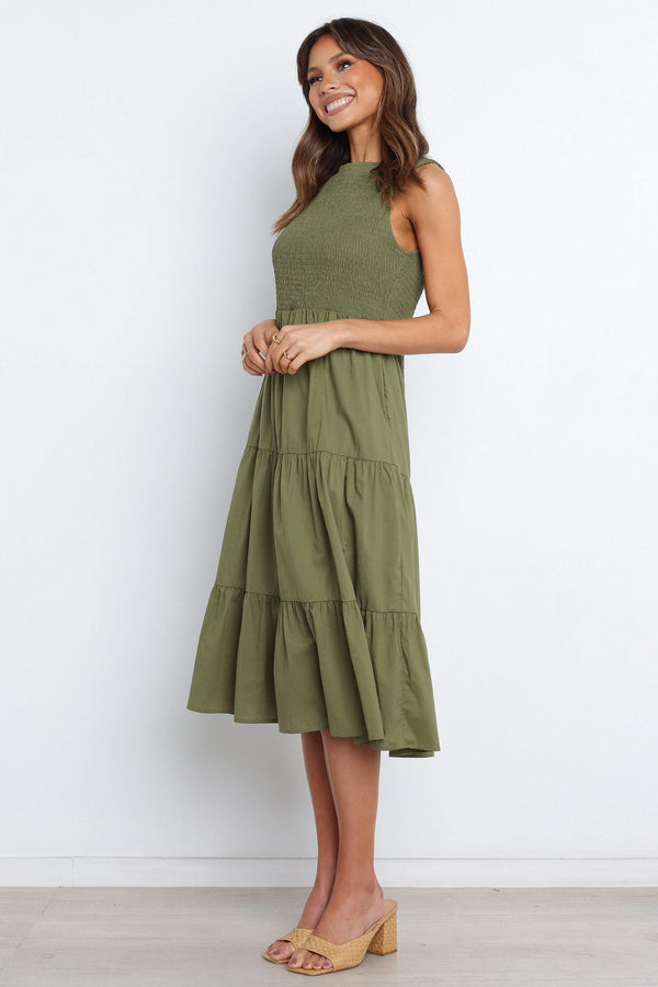 DRESSES Erhardt Dress - Olive