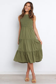 DRESSES Erhardt Dress - Olive