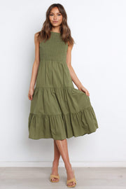 DRESSES Erhardt Dress - Olive