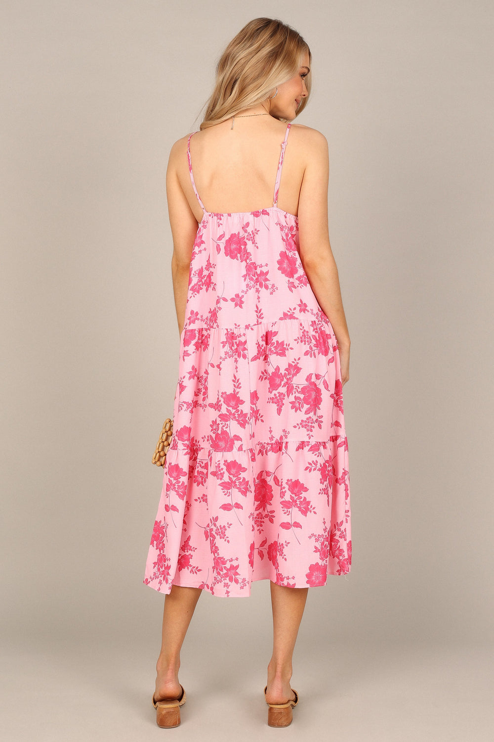 DRESSES @Farrow Midi Dress - Berry