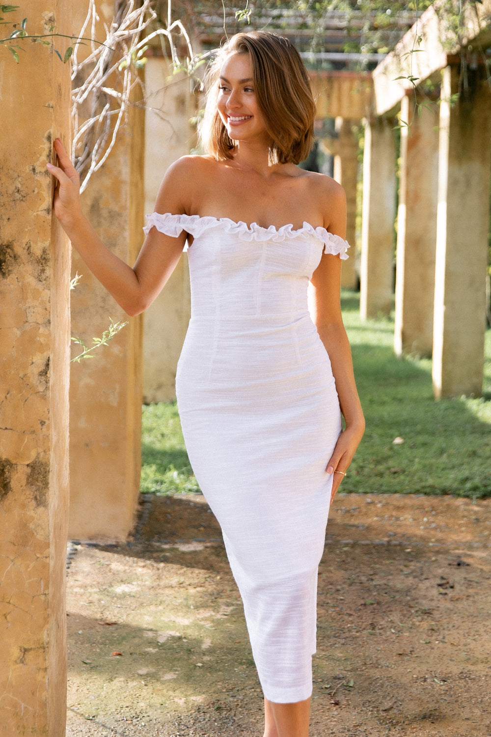 DRESSES Florez Dress - White