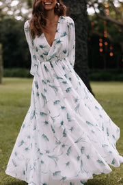 DRESSES Gillian Maxi Dress - White Floral