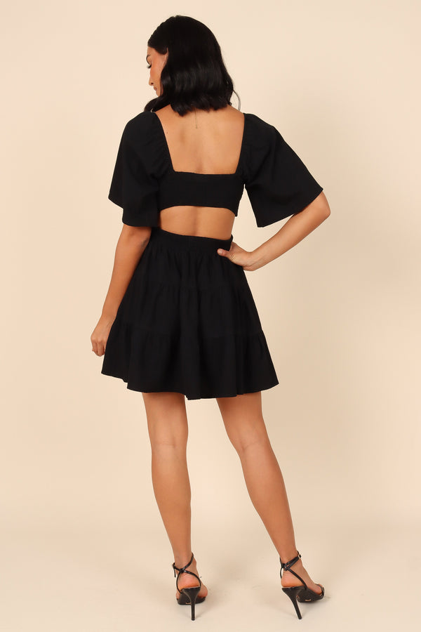 DRESSES Jordyn Cut Out Mini Dress - Black