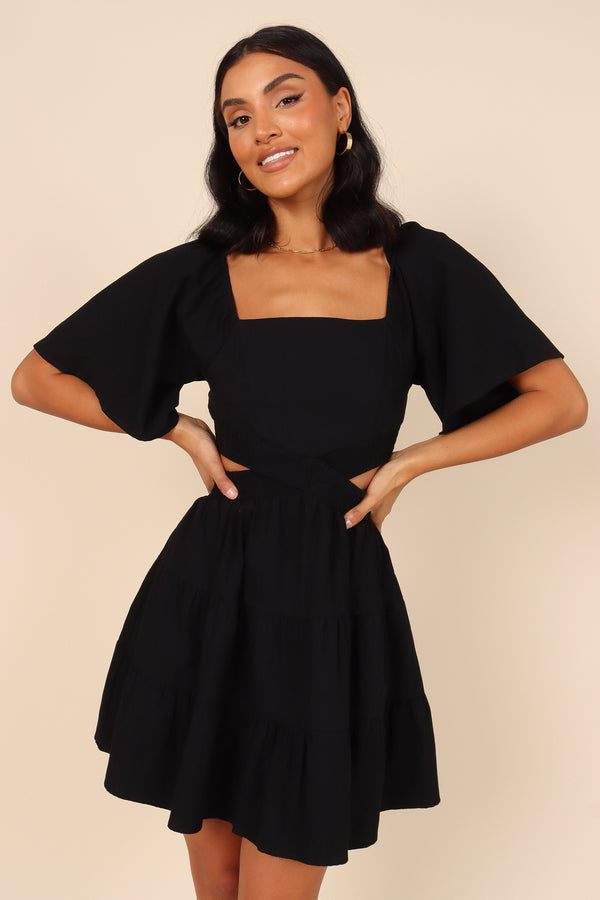 DRESSES Jordyn Cut Out Mini Dress - Black