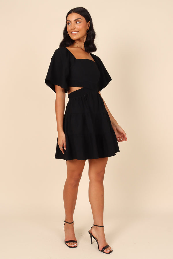 DRESSES Jordyn Cut Out Mini Dress - Black