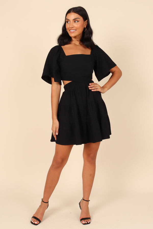 DRESSES Jordyn Cut Out Mini Dress - Black