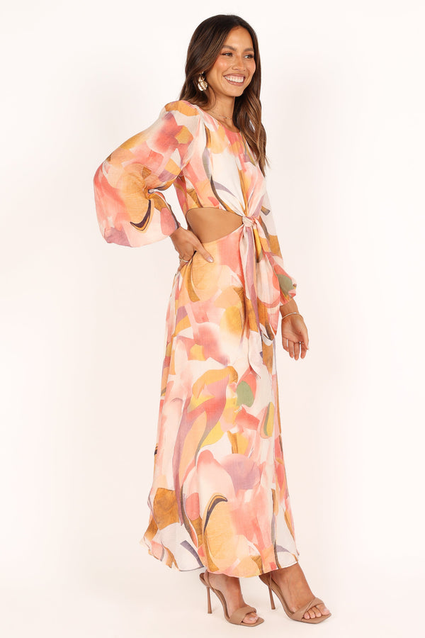 DRESSES Laquin Long Sleeve Maxi Dress - Pink