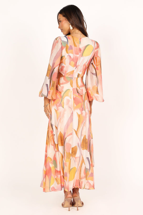 DRESSES Laquin Long Sleeve Maxi Dress - Pink