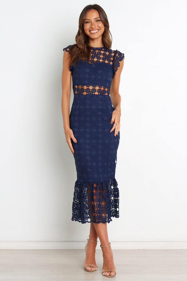 DRESSES @Lauren Dress - Navy (waiting on bulk)