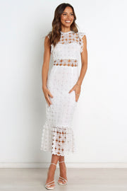 DRESSES @Lauren Dress - White (waiting on bulk)
