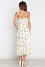 DRESSES @Lucas Dress - White Floral