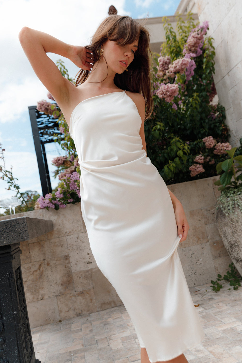 DRESSES Luella Dress - Pearl White 