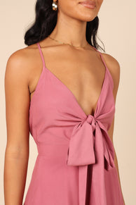 DRESSES Mariana High Low Dress - Rose