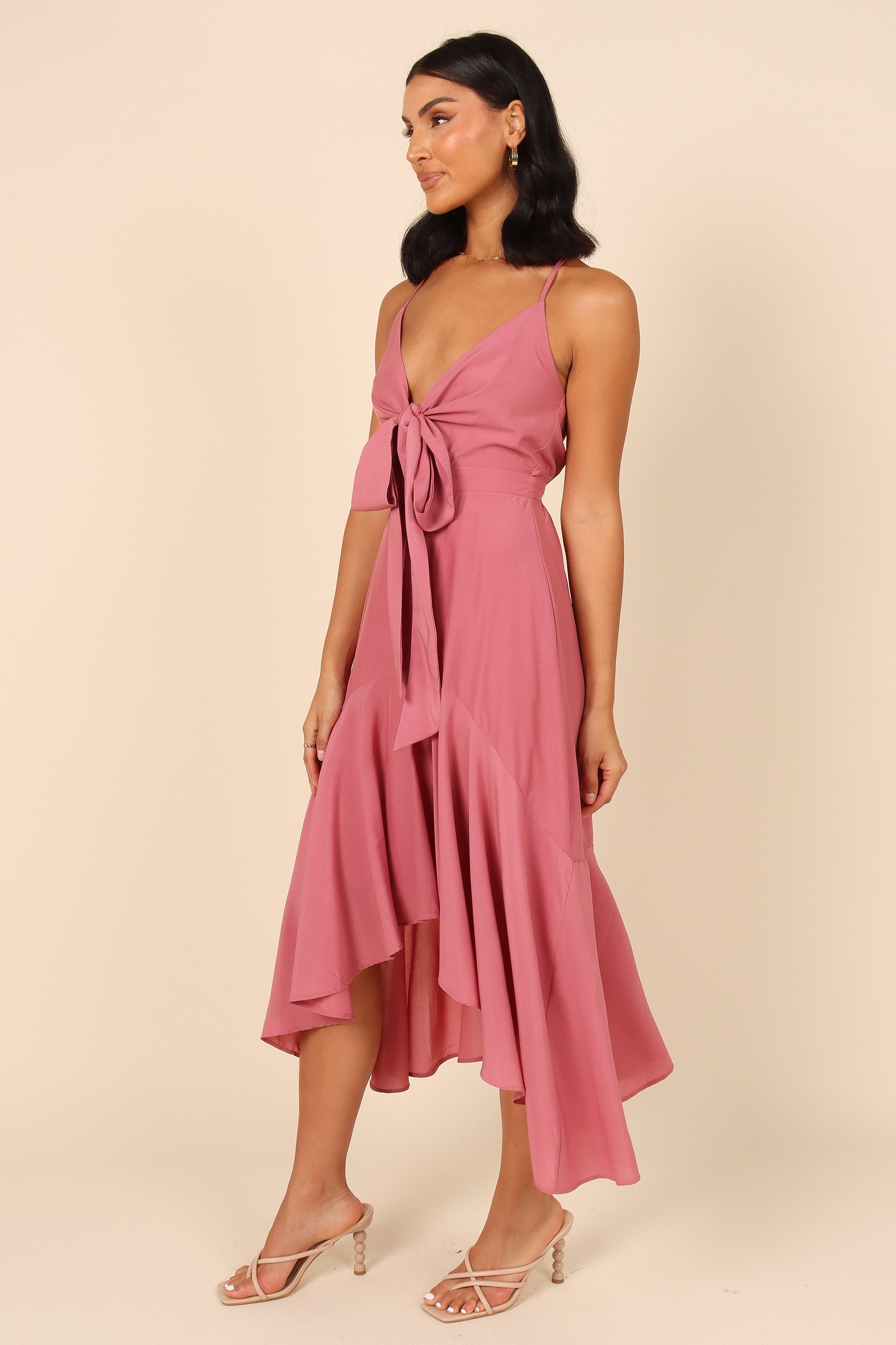 DRESSES Mariana High Low Dress - Rose