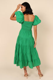 DRESSES Morgan Tiered Dress - Green