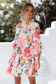 DRESSES Peta Dress - White