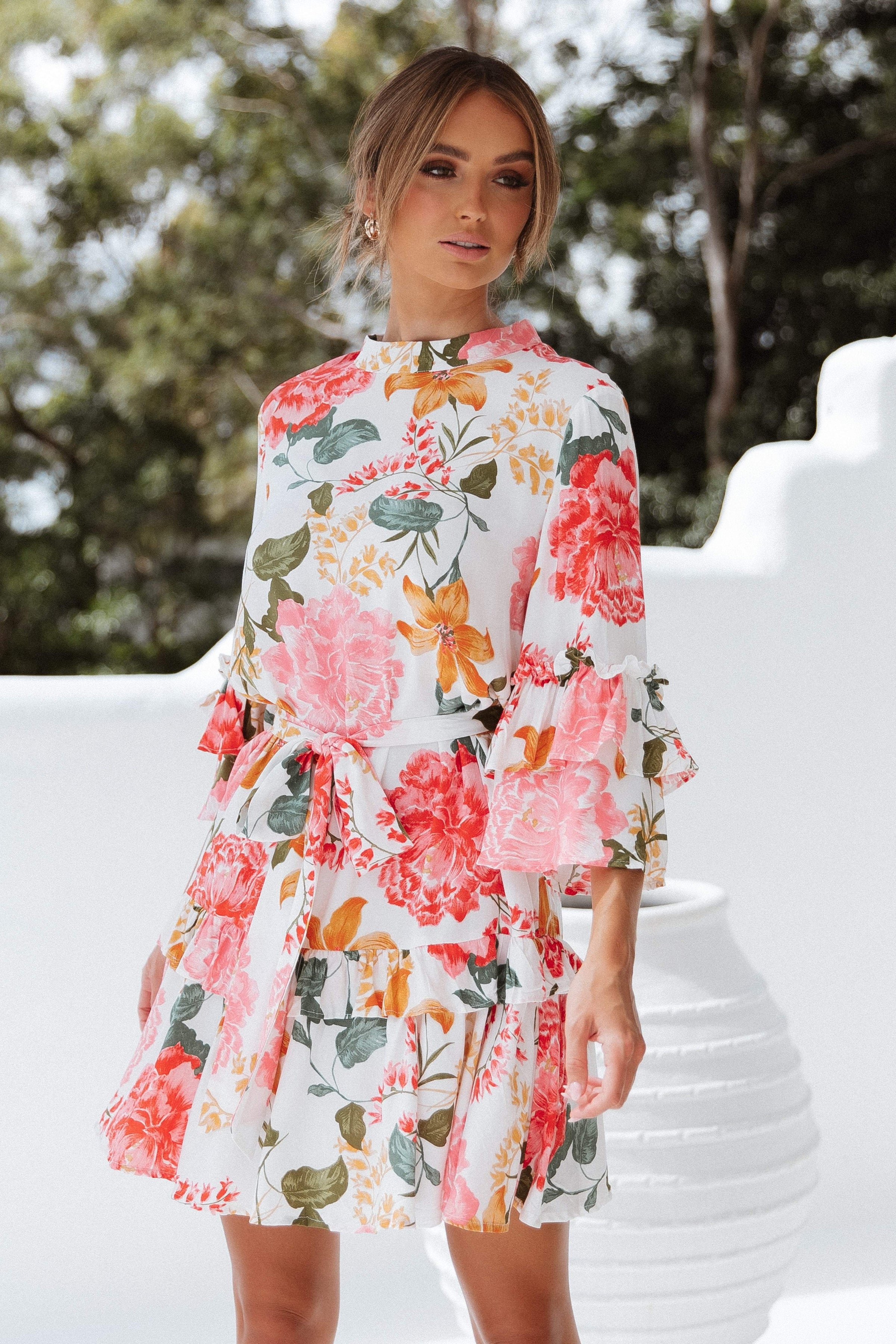 DRESSES Peta Dress - White