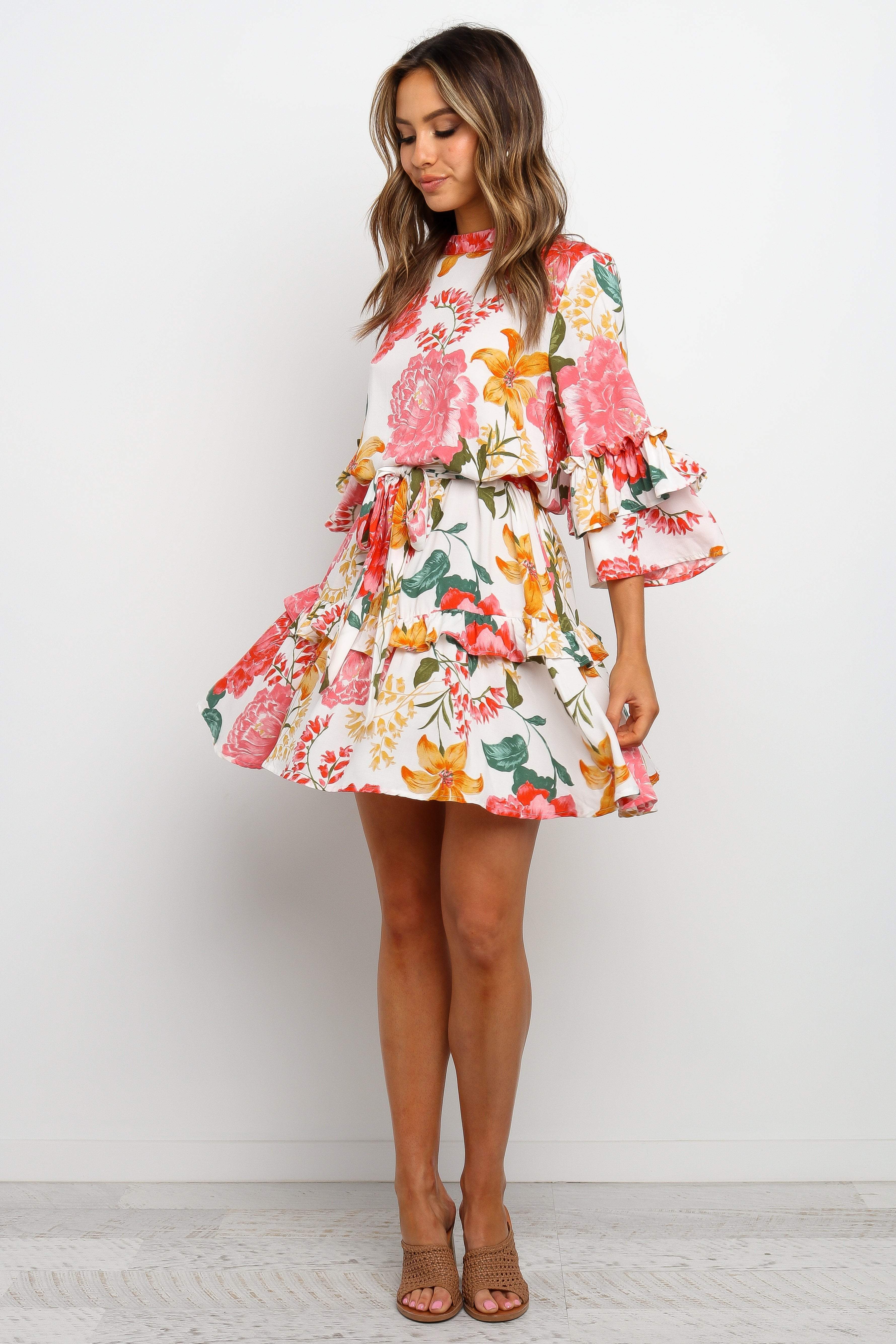 DRESSES Peta Dress - White L