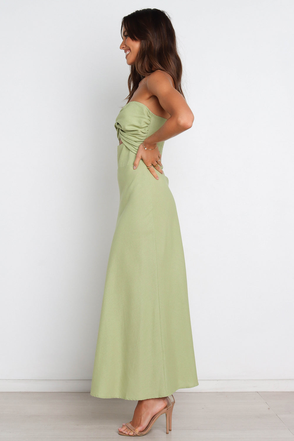 DRESSES @Rosetta Dress - Olive (waiting on bulk)