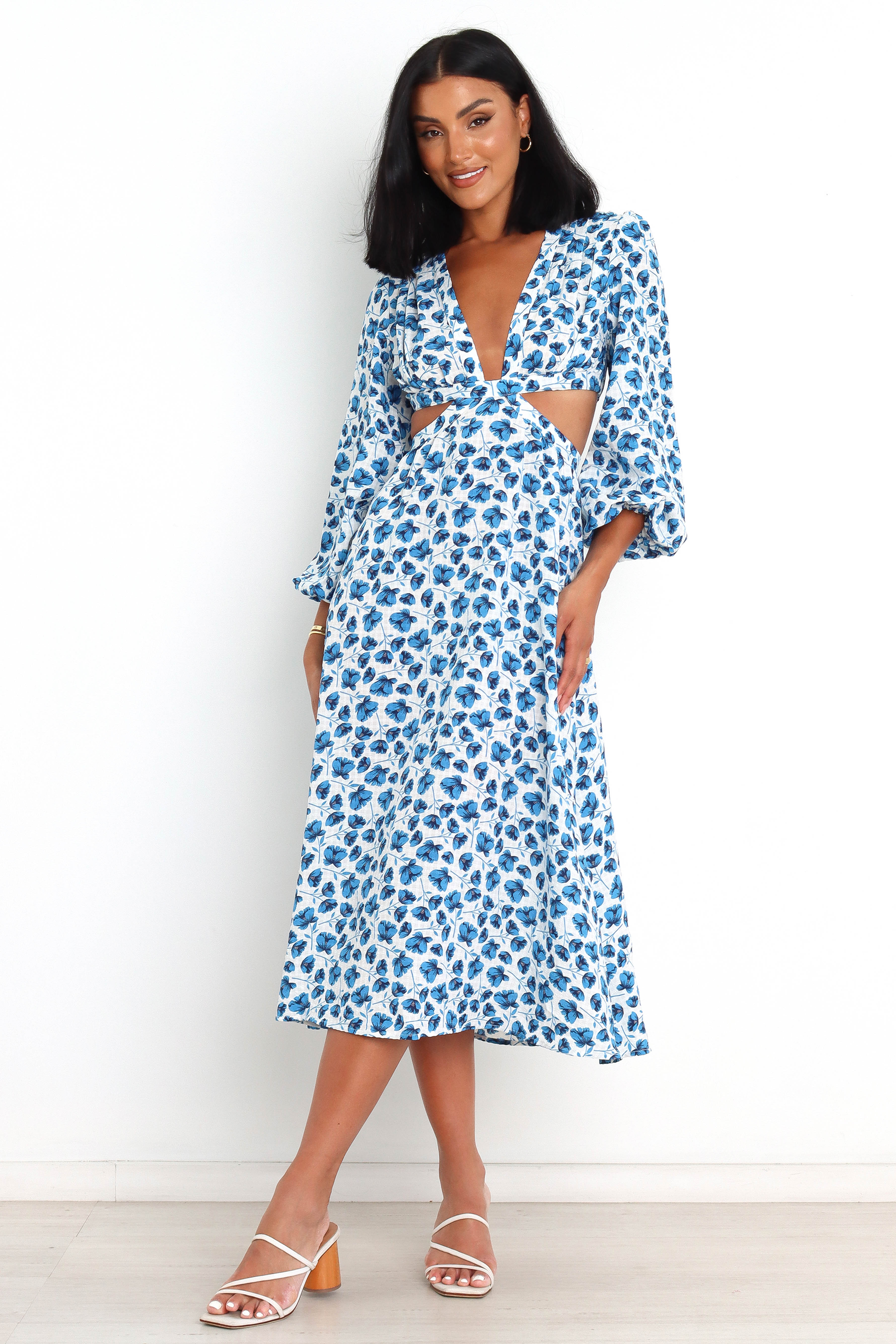 DRESSES @Simonette Dress - Blue (waiting on bulk)