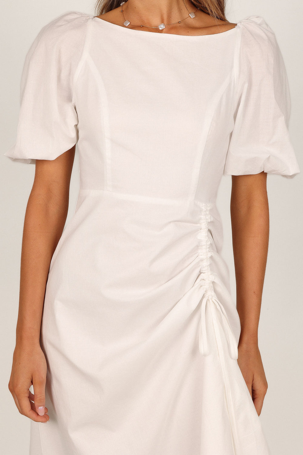 DRESSES Suna Midi Dress - White