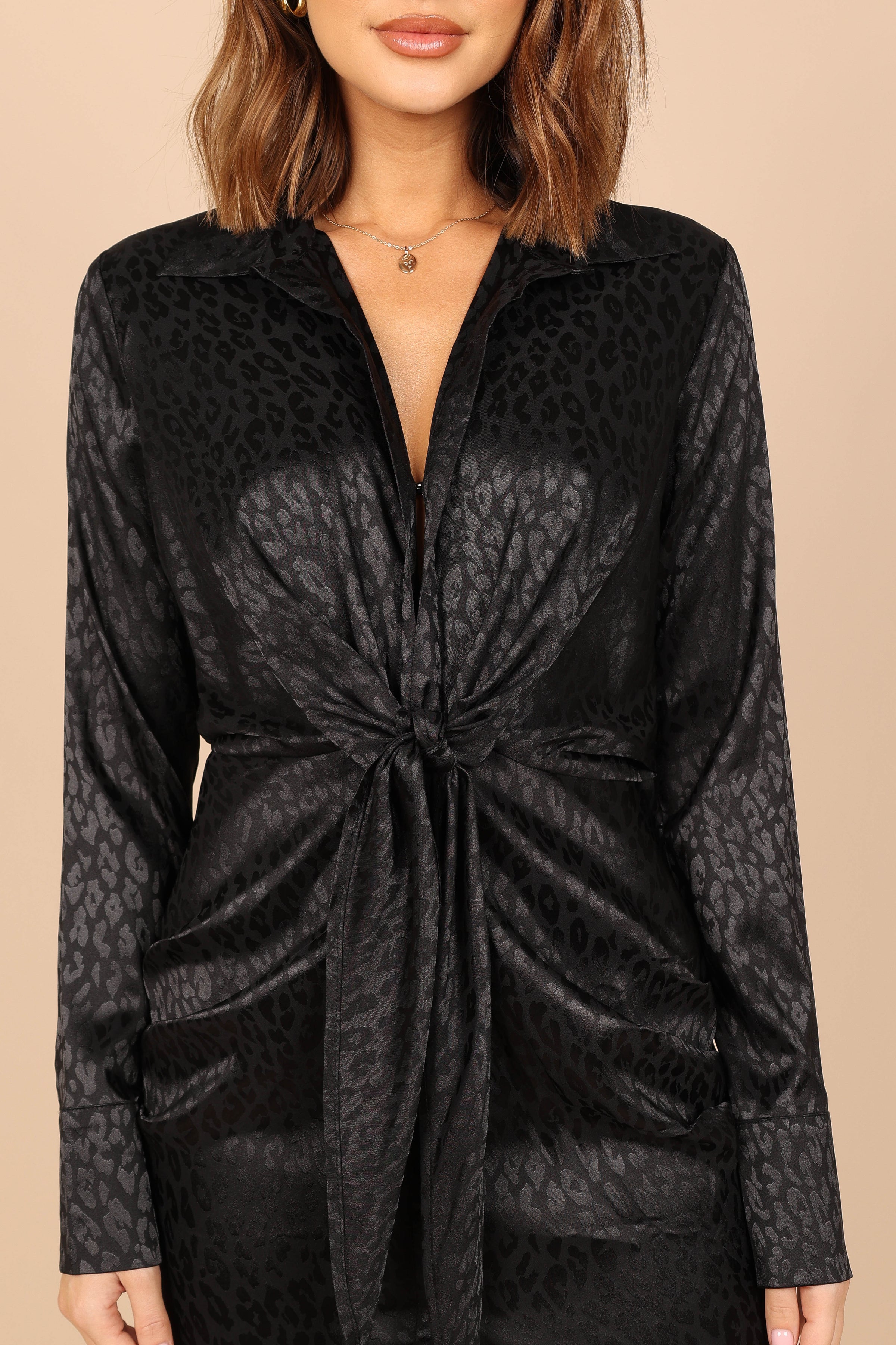 DRESSES @Tanzy Long Sleeve Midi Dress - Black (waiting on bulk)