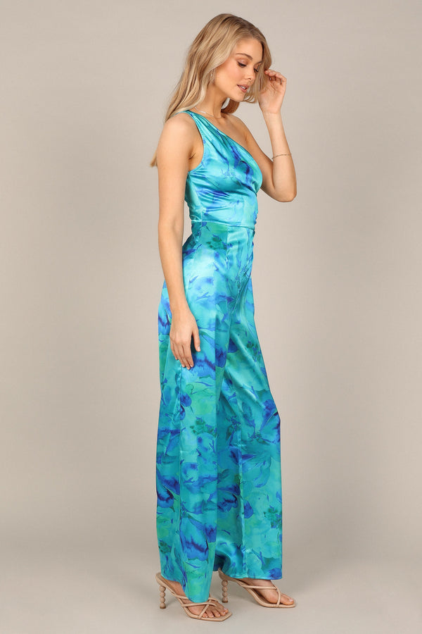 JUMPSUITS @Florina Jumpsuit - Blue/Green