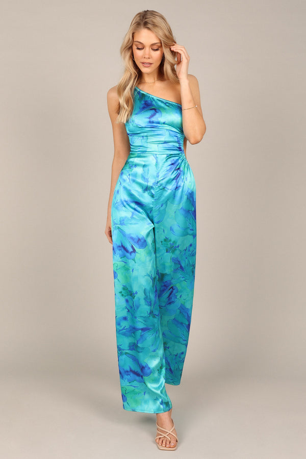 JUMPSUITS @Florina Jumpsuit - Blue/Green