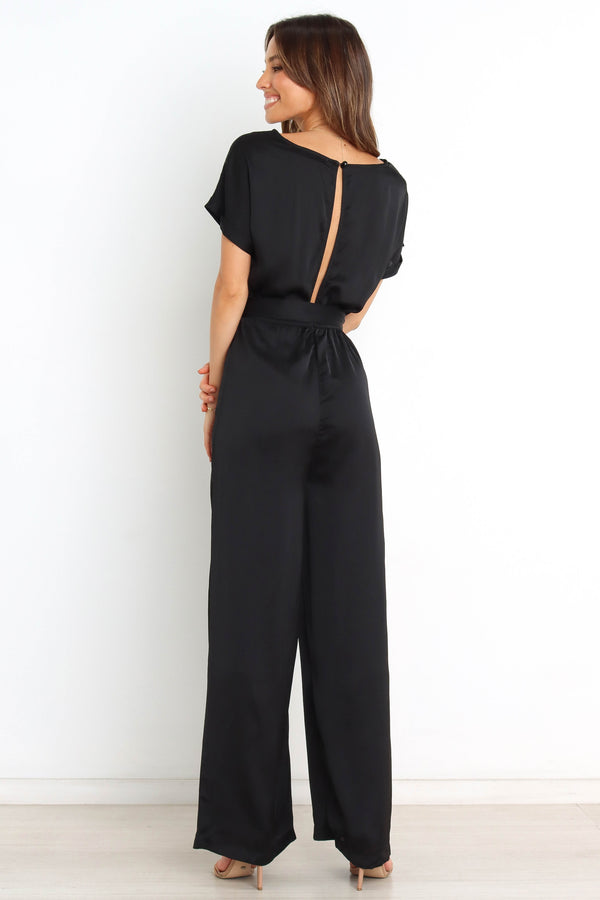 JUMPSUITS @Laura Jumpsuit - Black