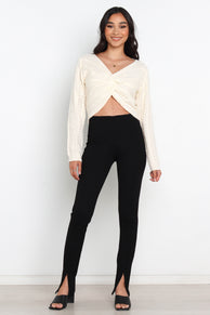 KNITWEAR @Baylor Knit - White (US Transfer - Don't put online)