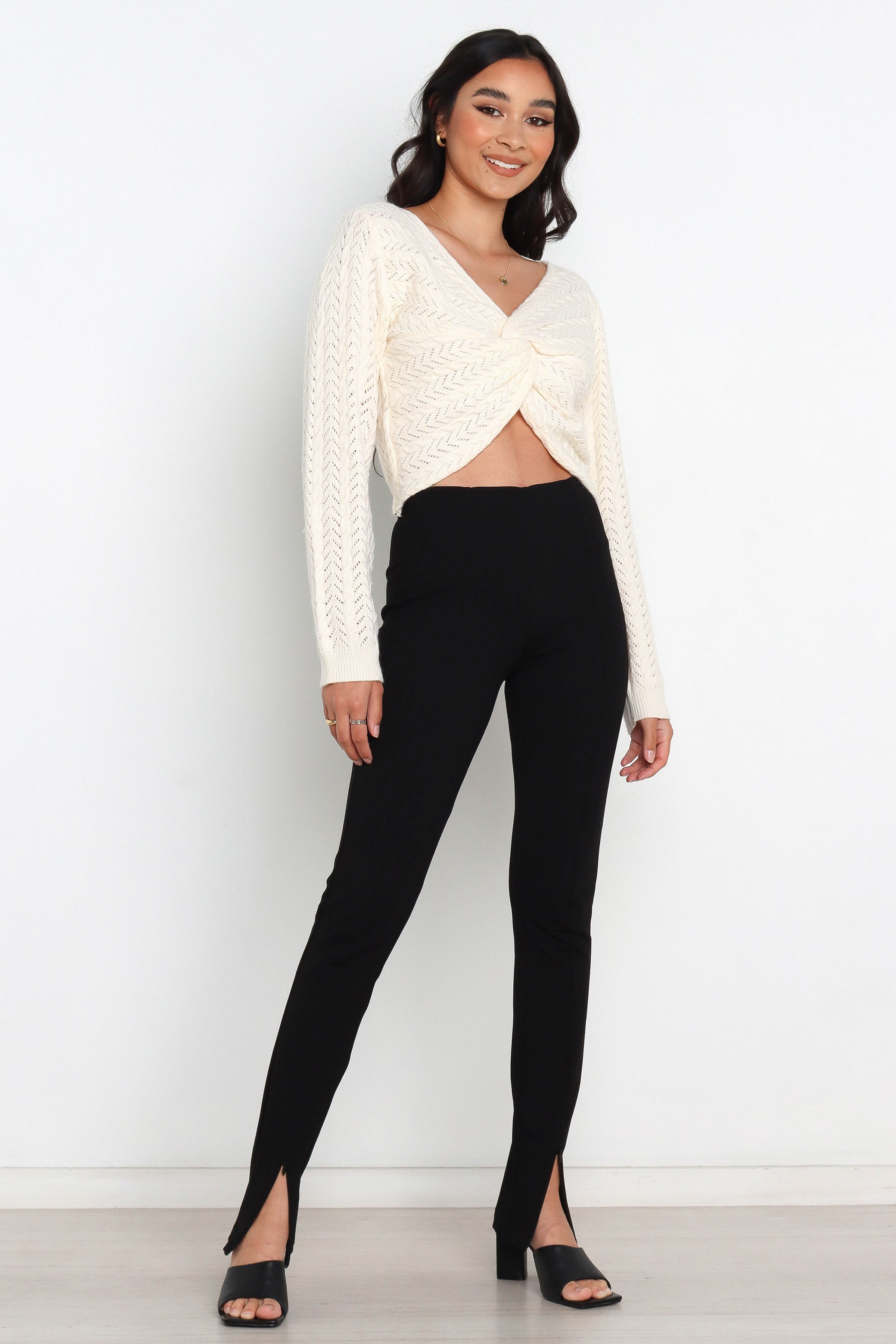 KNITWEAR @Baylor Knit - White (US Transfer - Don't put online)
