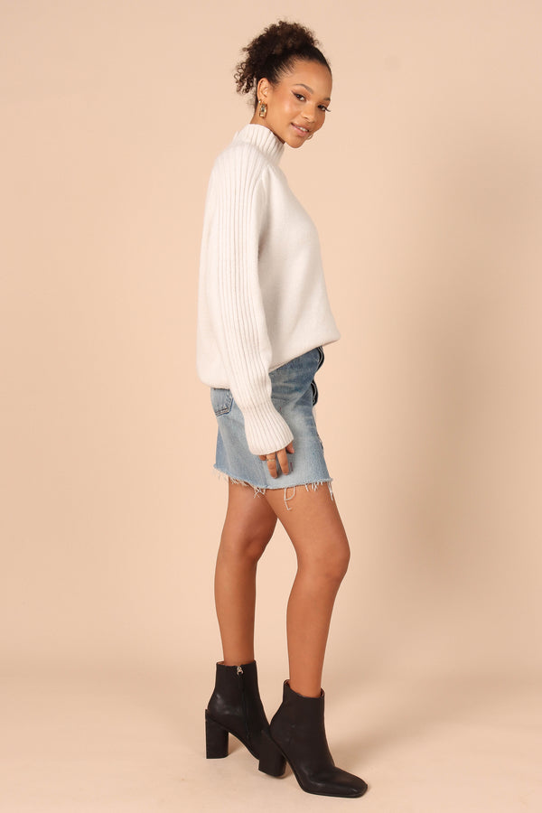 KNITWEAR Cersi Knit Sweater - Cream