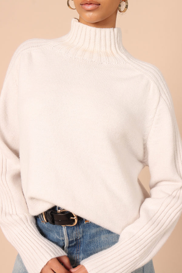 KNITWEAR Cersi Knit Sweater - Cream